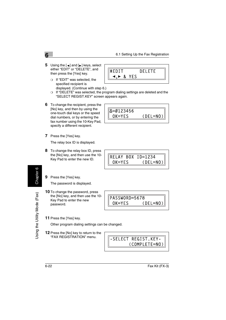 Konica Minolta Fax Kit (FX-3) User Manual | Page 111 / 160