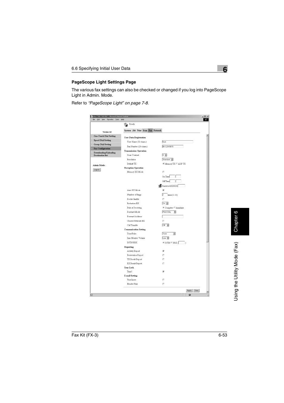 Konica Minolta Fax Kit (FX-3) User Manual | Page 142 / 160