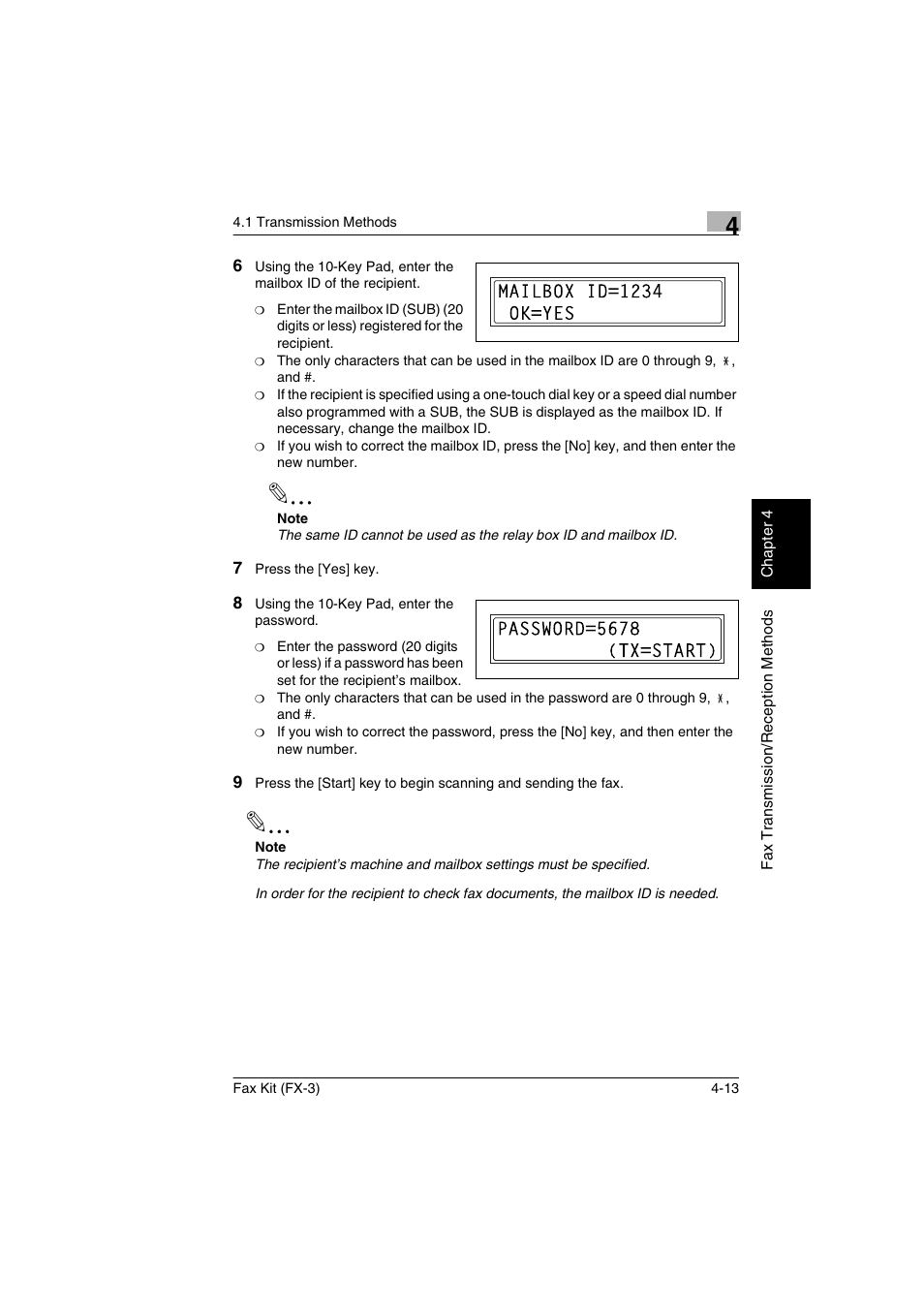 Konica Minolta Fax Kit (FX-3) User Manual | Page 64 / 160