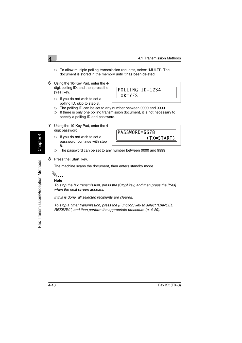 Konica Minolta Fax Kit (FX-3) User Manual | Page 69 / 160