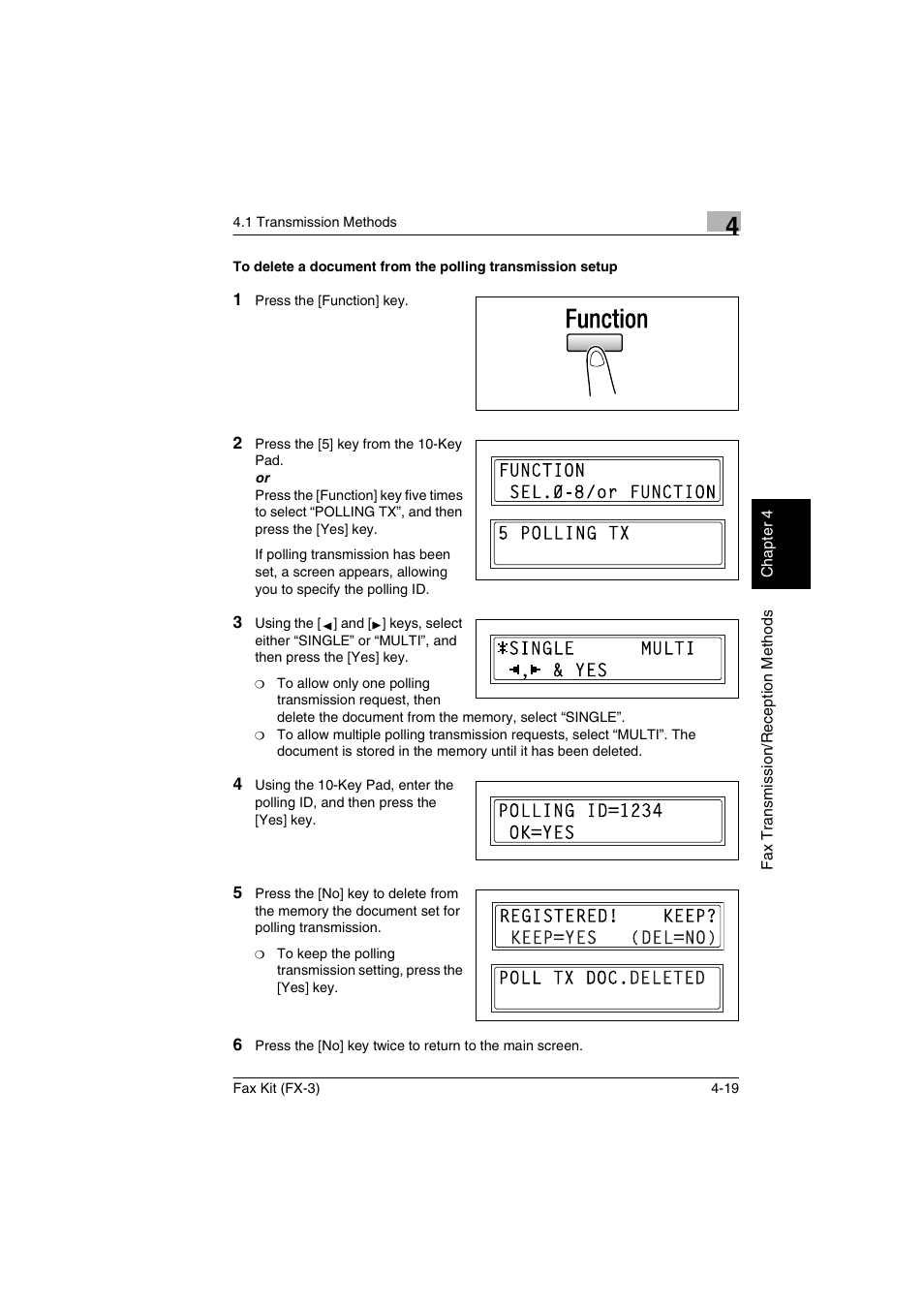 Konica Minolta Fax Kit (FX-3) User Manual | Page 70 / 160