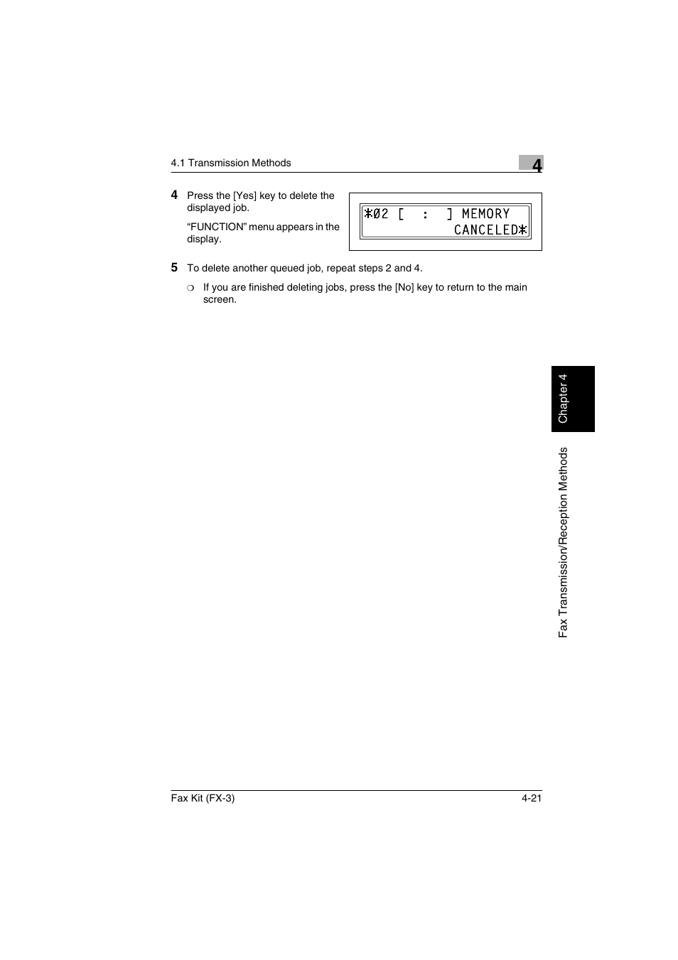 Konica Minolta Fax Kit (FX-3) User Manual | Page 72 / 160