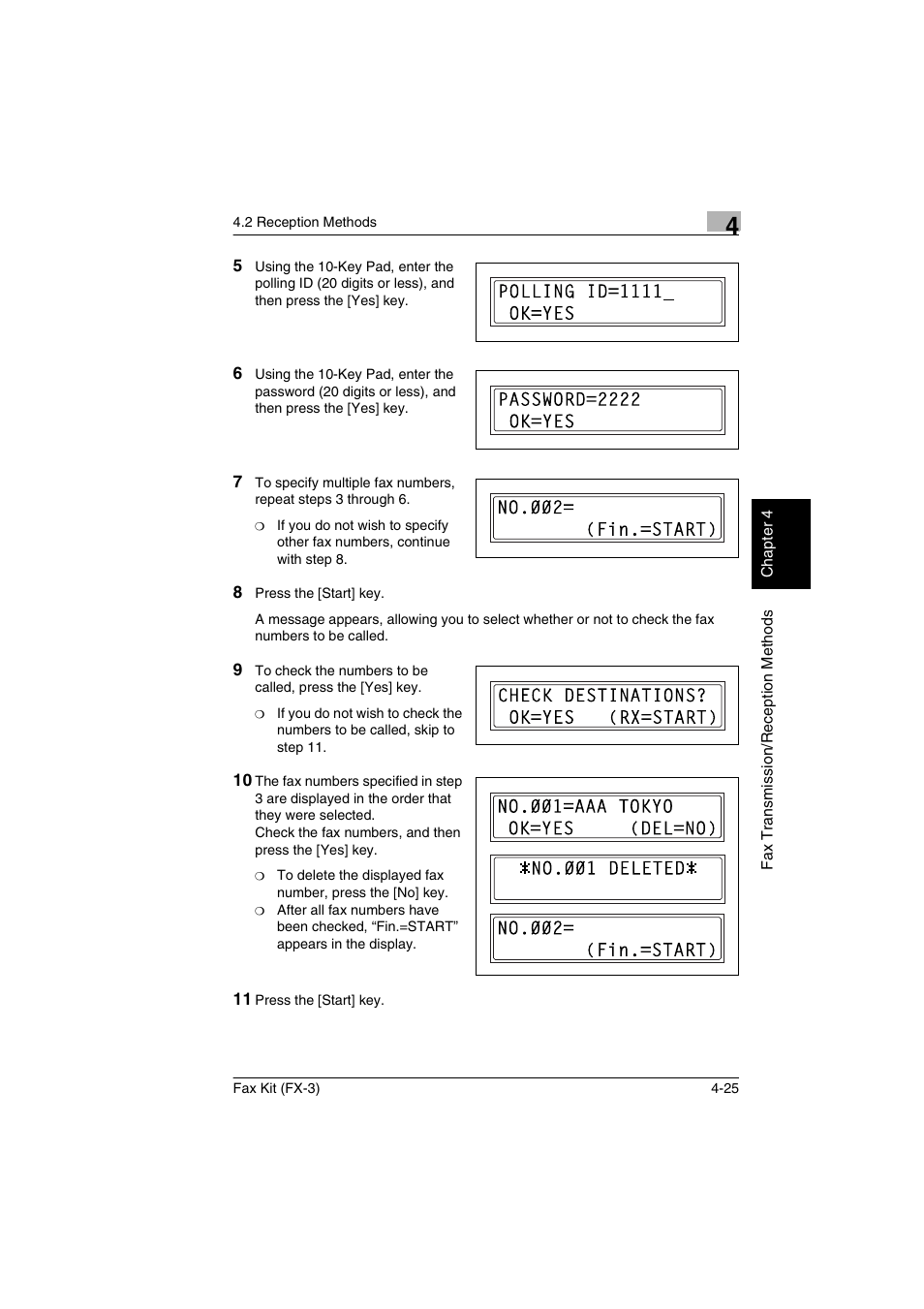 Konica Minolta Fax Kit (FX-3) User Manual | Page 76 / 160