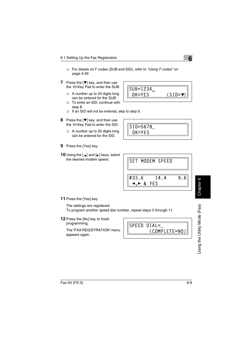 Konica Minolta Fax Kit (FX-3) User Manual | Page 98 / 160