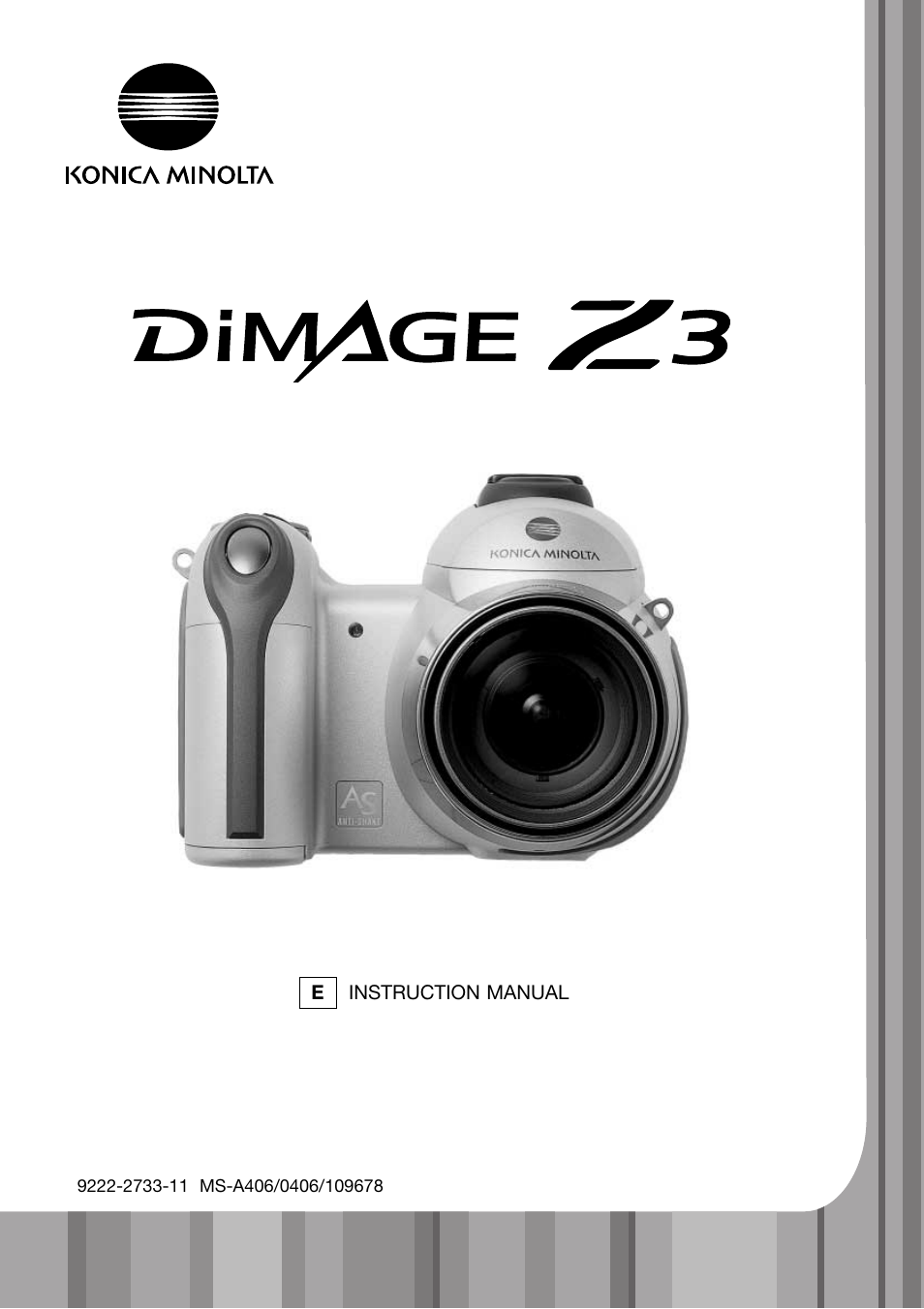 Konica Minolta DiMAGE Z3 User Manual | 124 pages