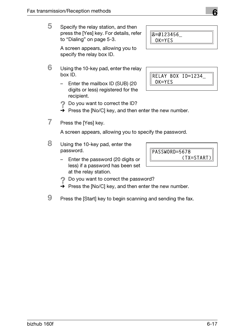 Konica Minolta bizhub 160f User Manual | Page 151 / 302