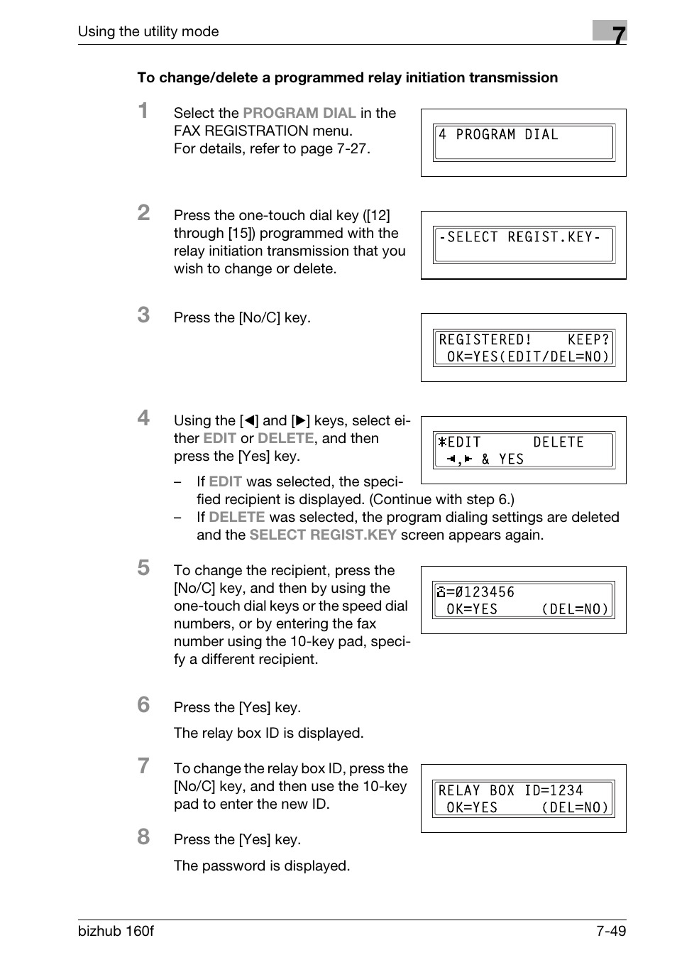 Konica Minolta bizhub 160f User Manual | Page 213 / 302