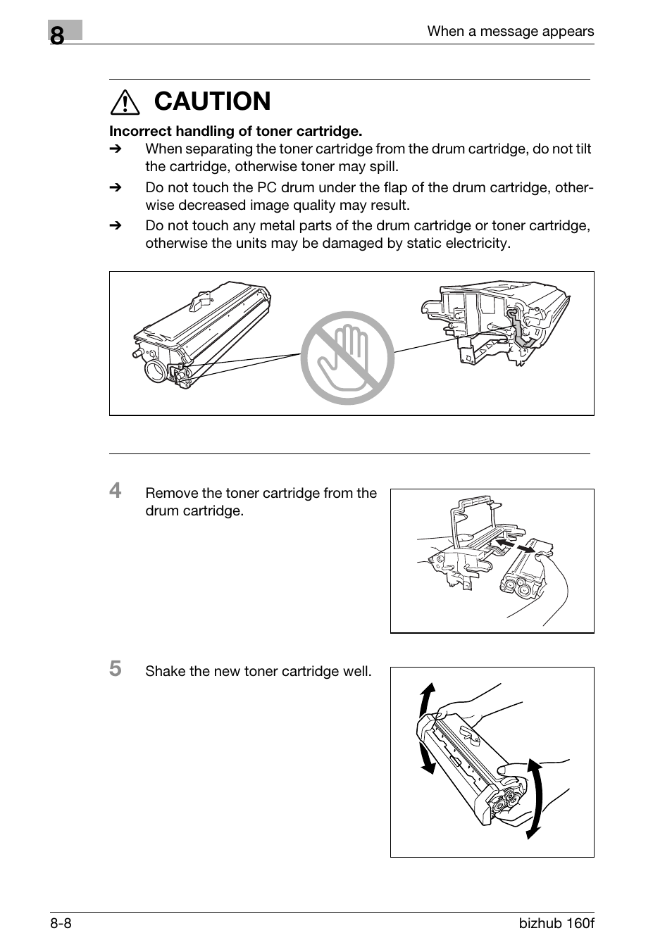 7 caution | Konica Minolta bizhub 160f User Manual | Page 252 / 302