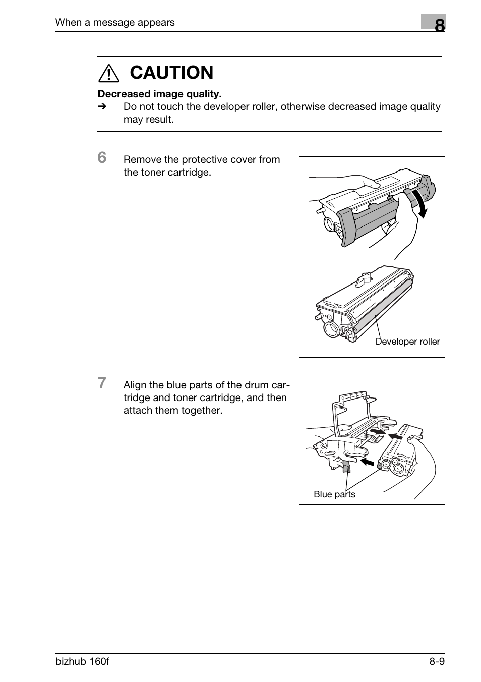 7 caution | Konica Minolta bizhub 160f User Manual | Page 253 / 302
