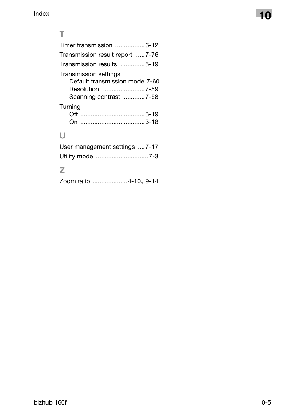 Konica Minolta bizhub 160f User Manual | Page 301 / 302