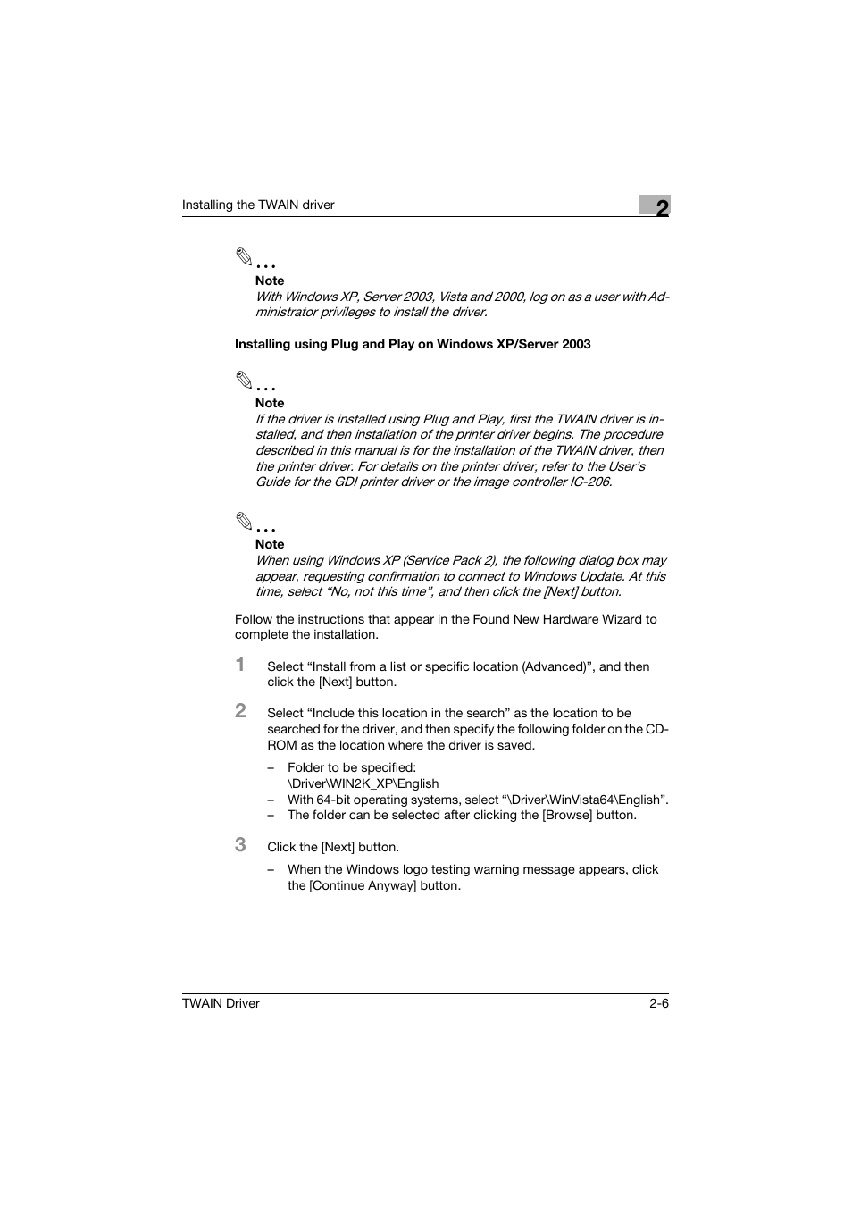 Konica Minolta TWIN Driver User Manual | Page 17 / 50