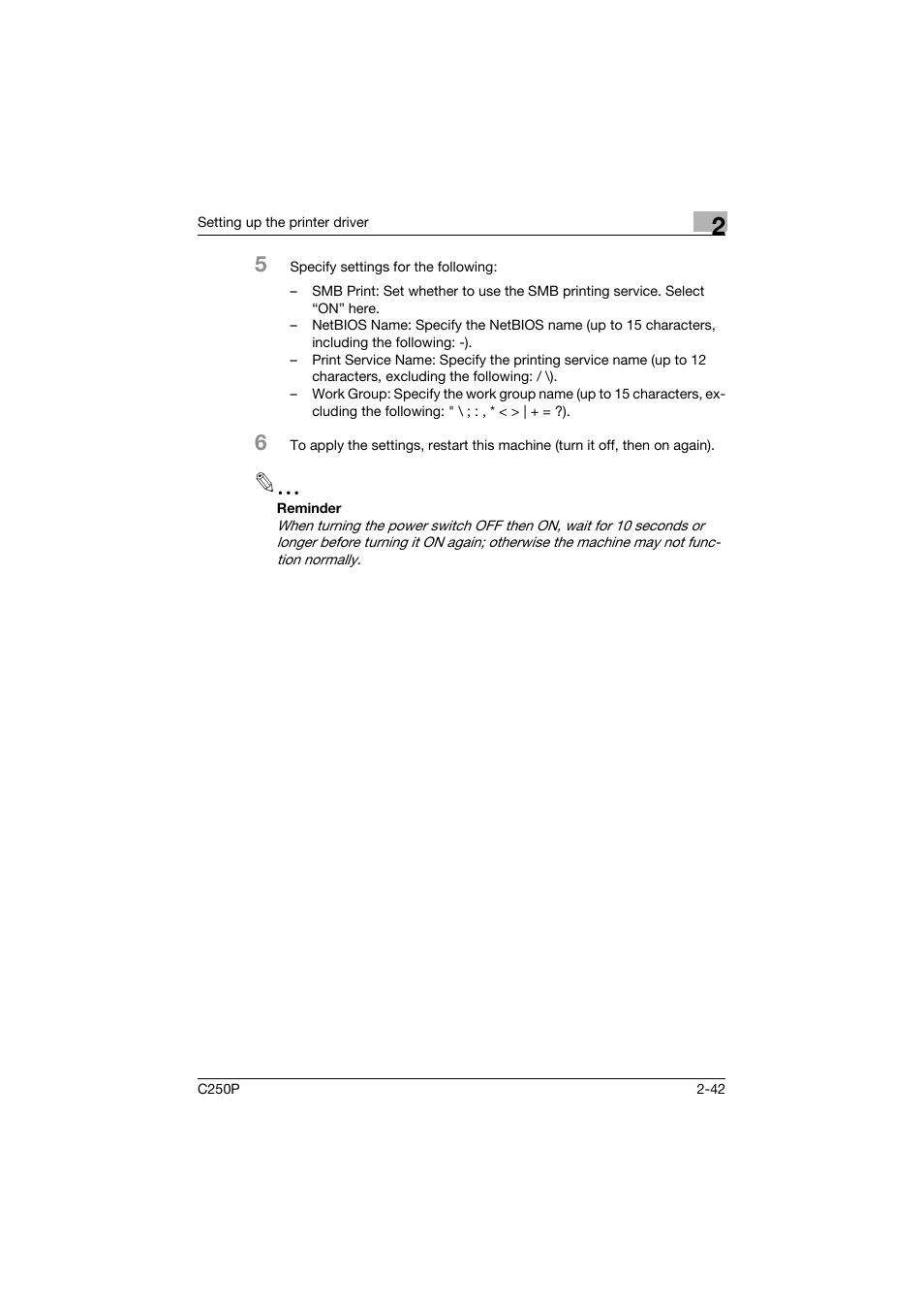 Konica Minolta C250P User Manual | Page 105 / 498