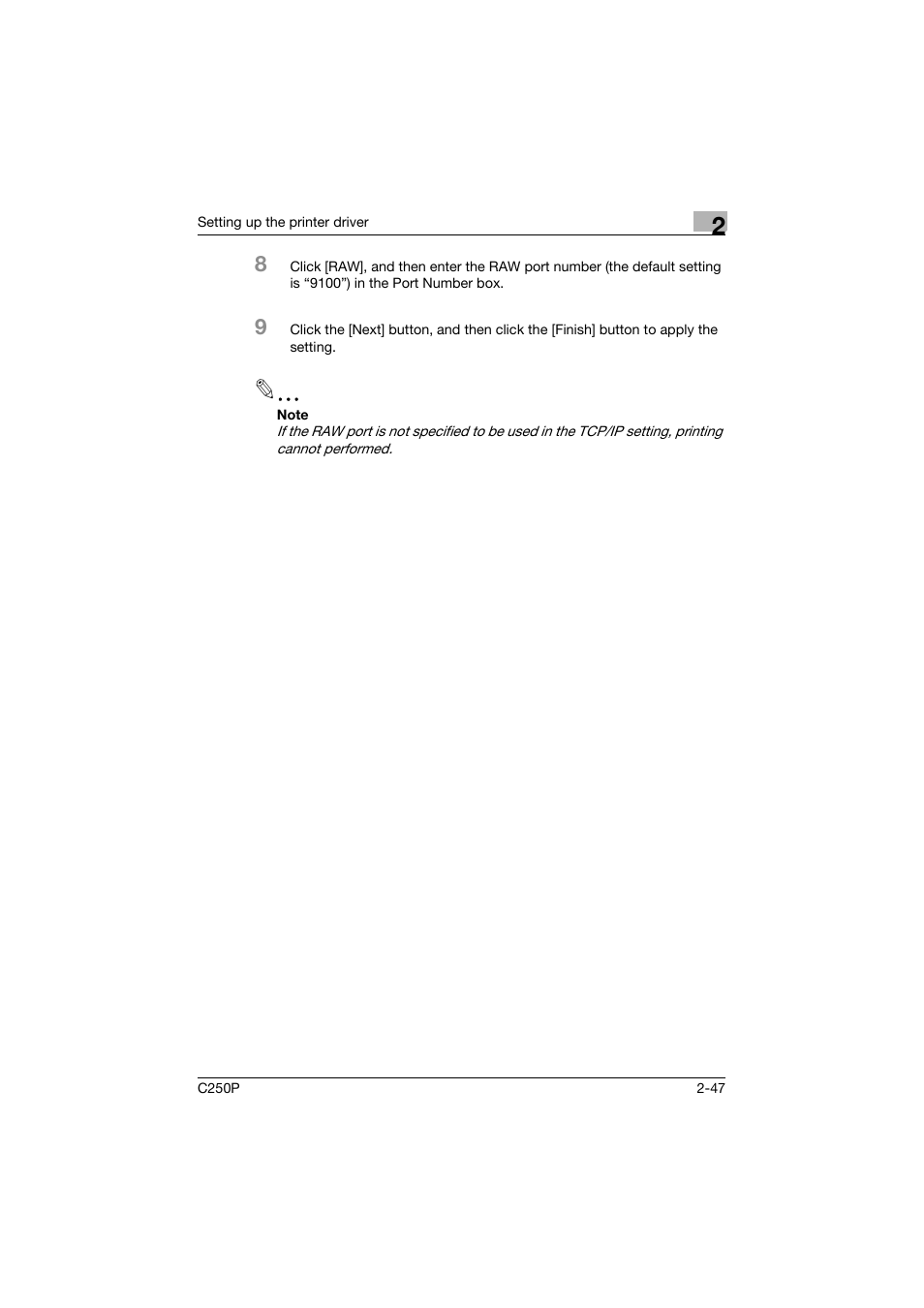 Konica Minolta C250P User Manual | Page 110 / 498