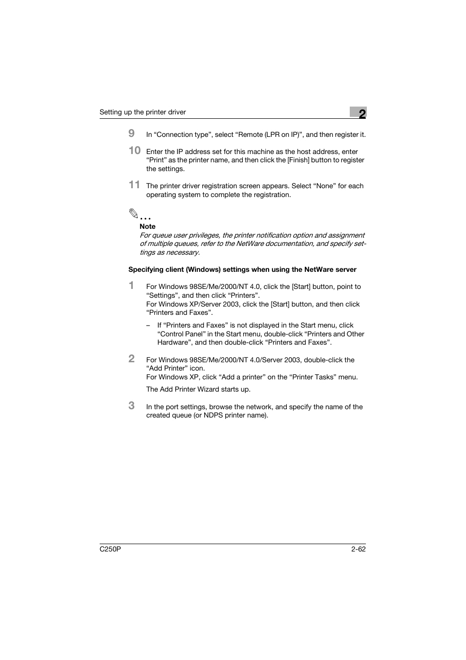 Konica Minolta C250P User Manual | Page 125 / 498