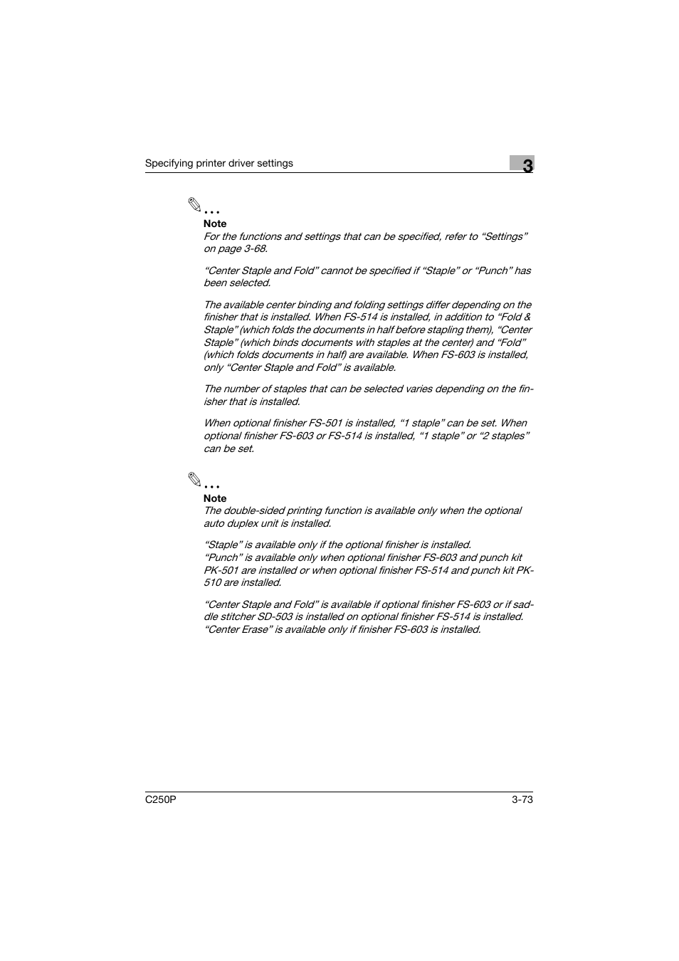 Konica Minolta C250P User Manual | Page 206 / 498