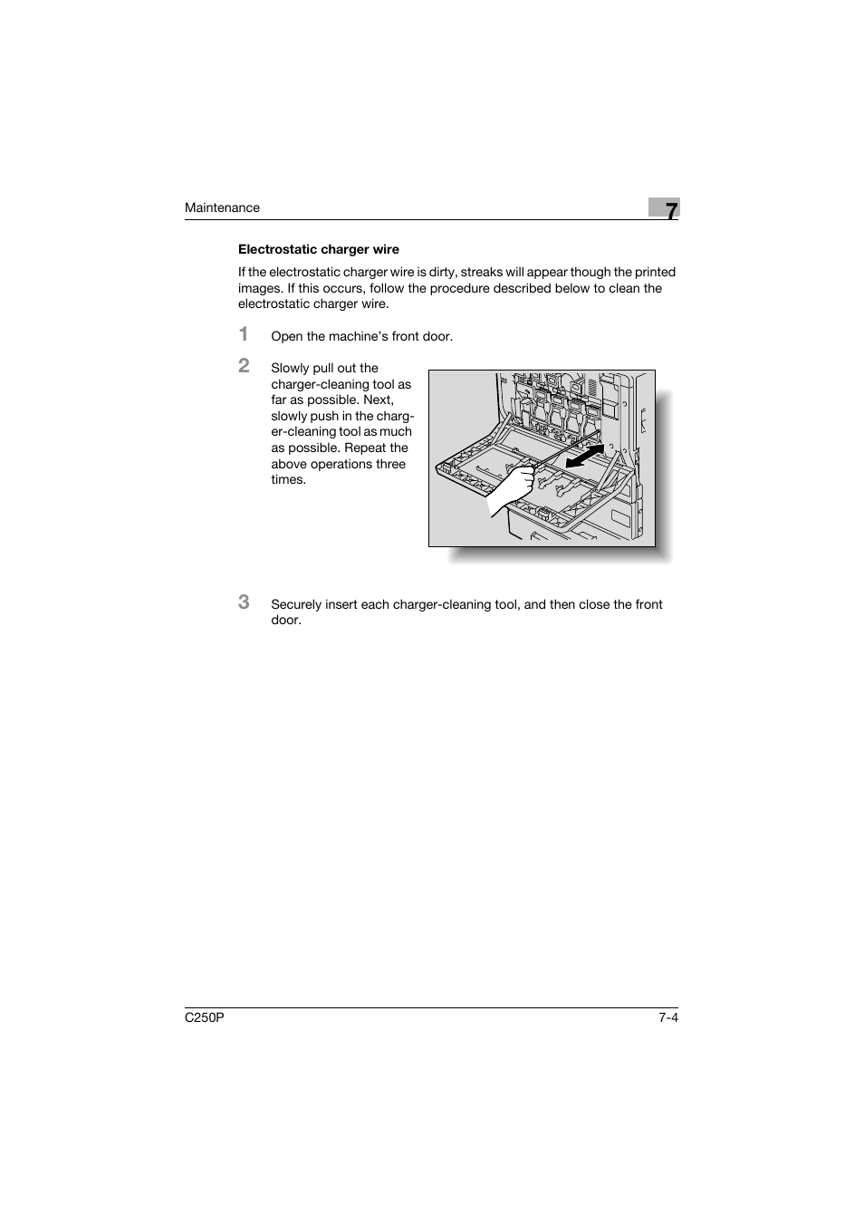 Electrostatic charger wire, Electrostatic charger wire -4 | Konica Minolta C250P User Manual | Page 357 / 498