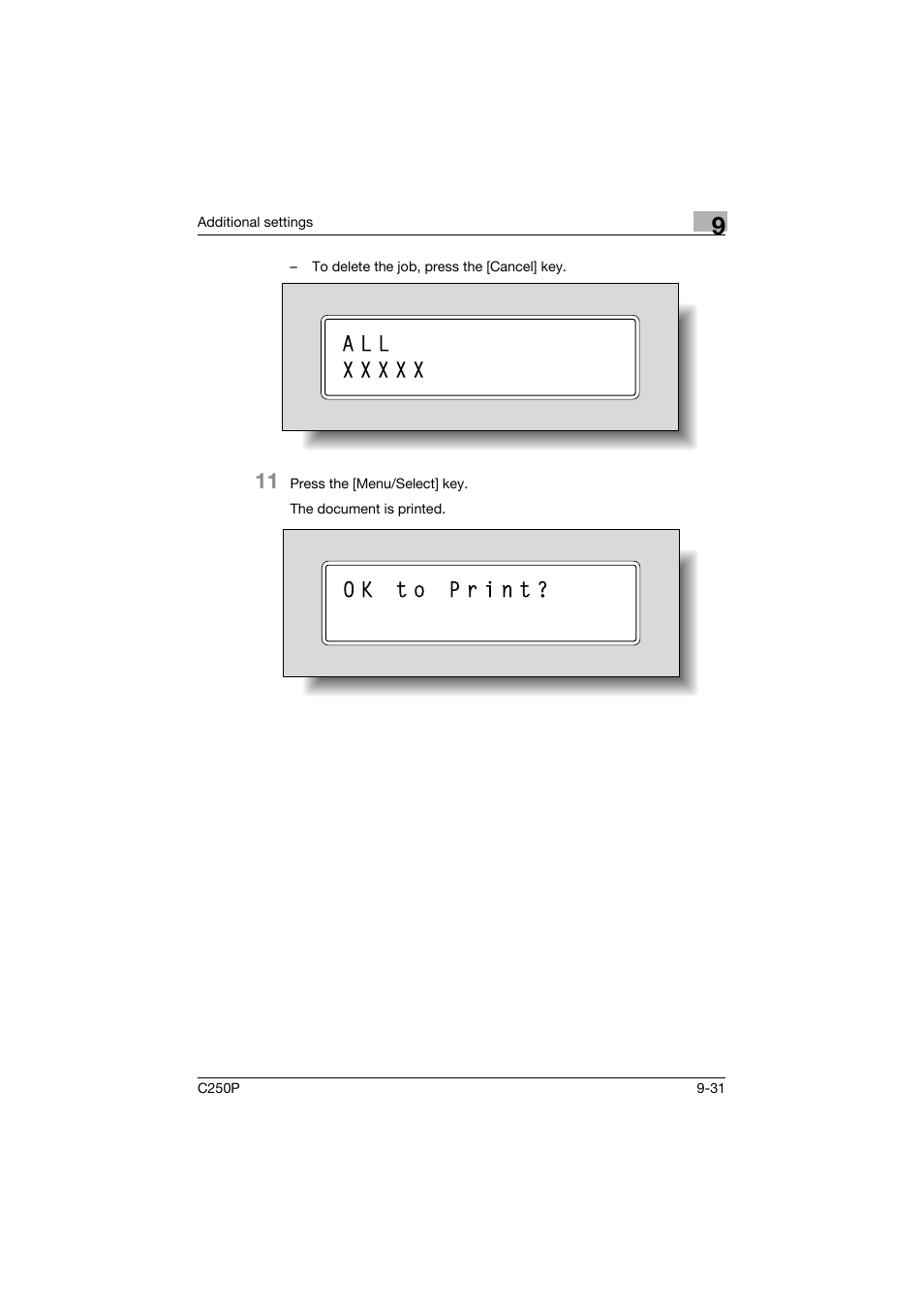 Konica Minolta C250P User Manual | Page 464 / 498