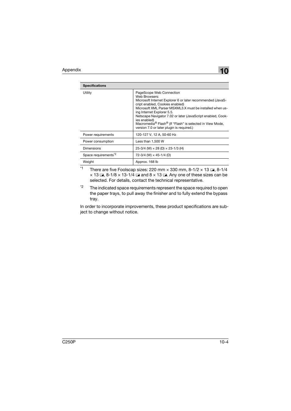 Konica Minolta C250P User Manual | Page 477 / 498