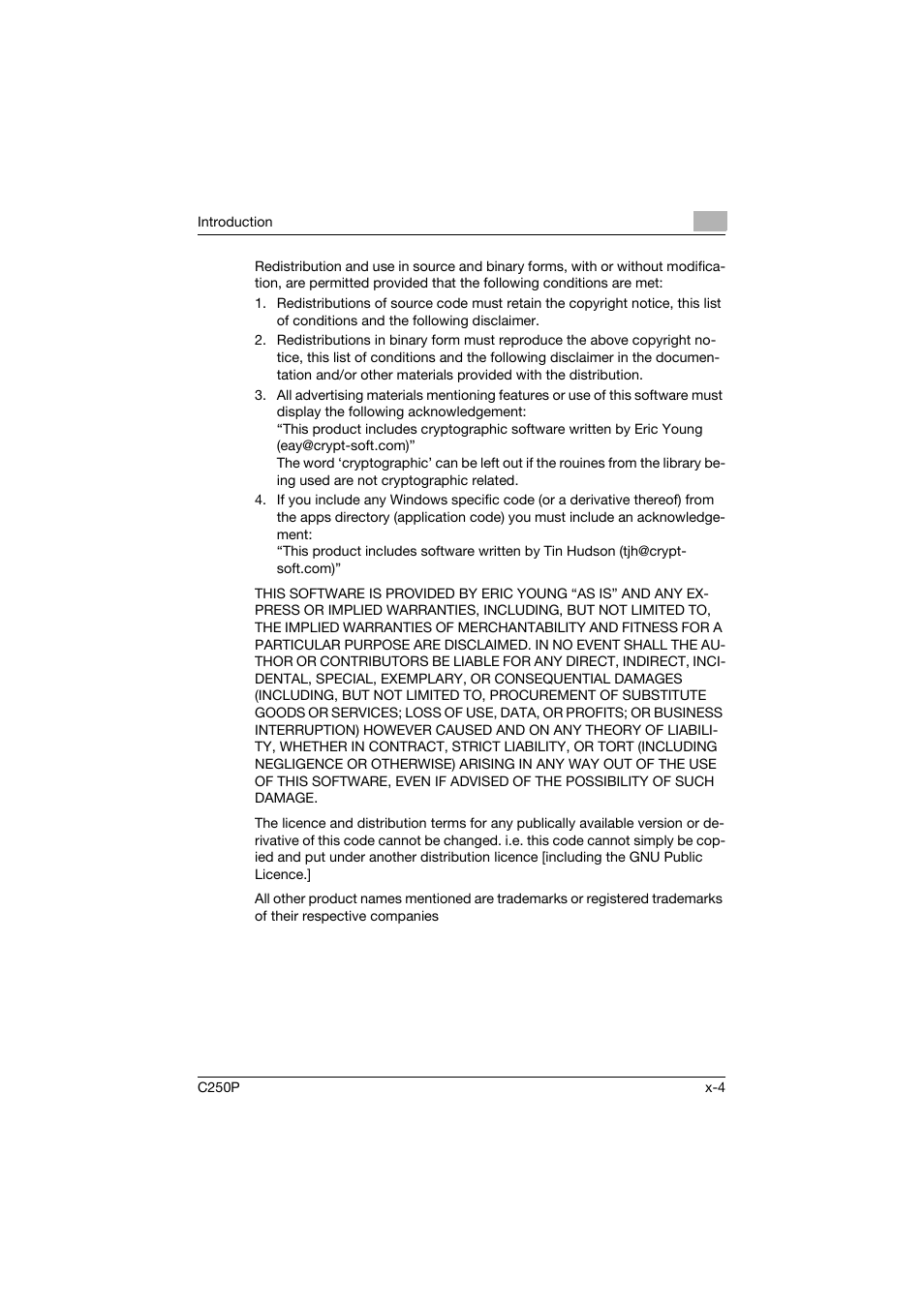 Konica Minolta C250P User Manual | Page 5 / 498