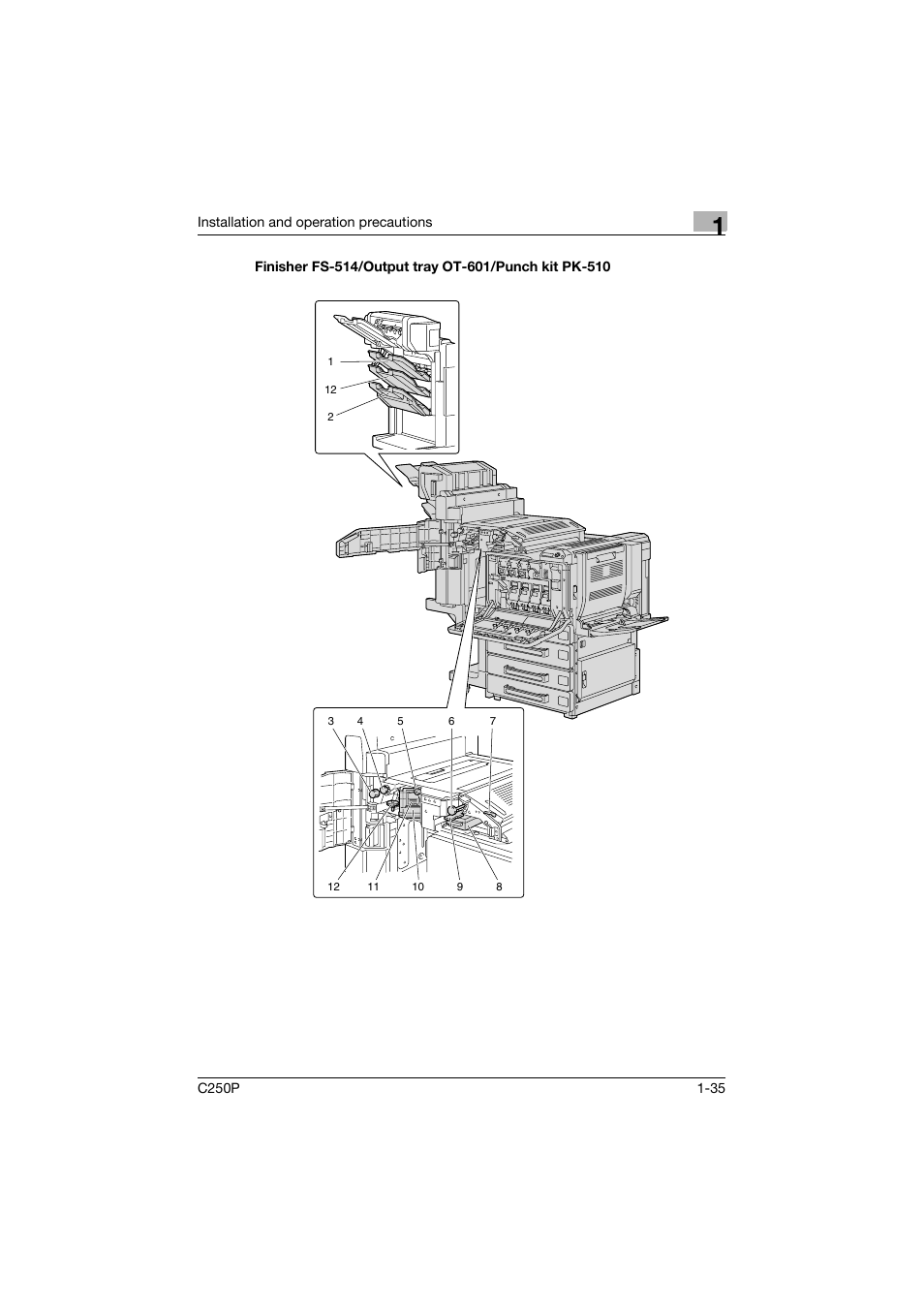 Konica Minolta C250P User Manual | Page 54 / 498