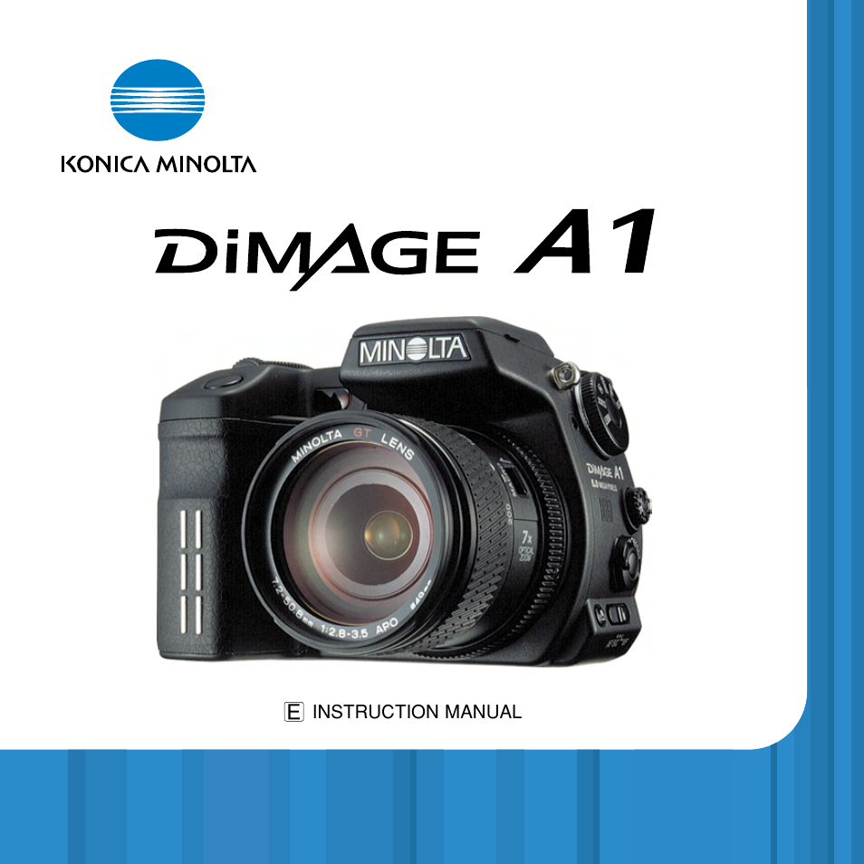 Konica Minolta Dimage A1 User Manual | 49 pages