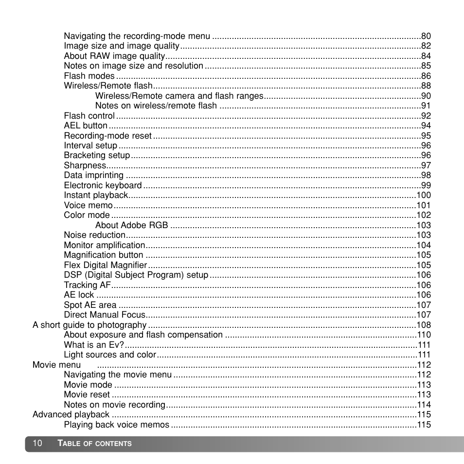 Konica Minolta Dimage A1 User Manual | Page 10 / 49