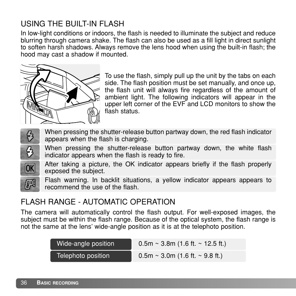 Konica Minolta Dimage A1 User Manual | Page 36 / 49
