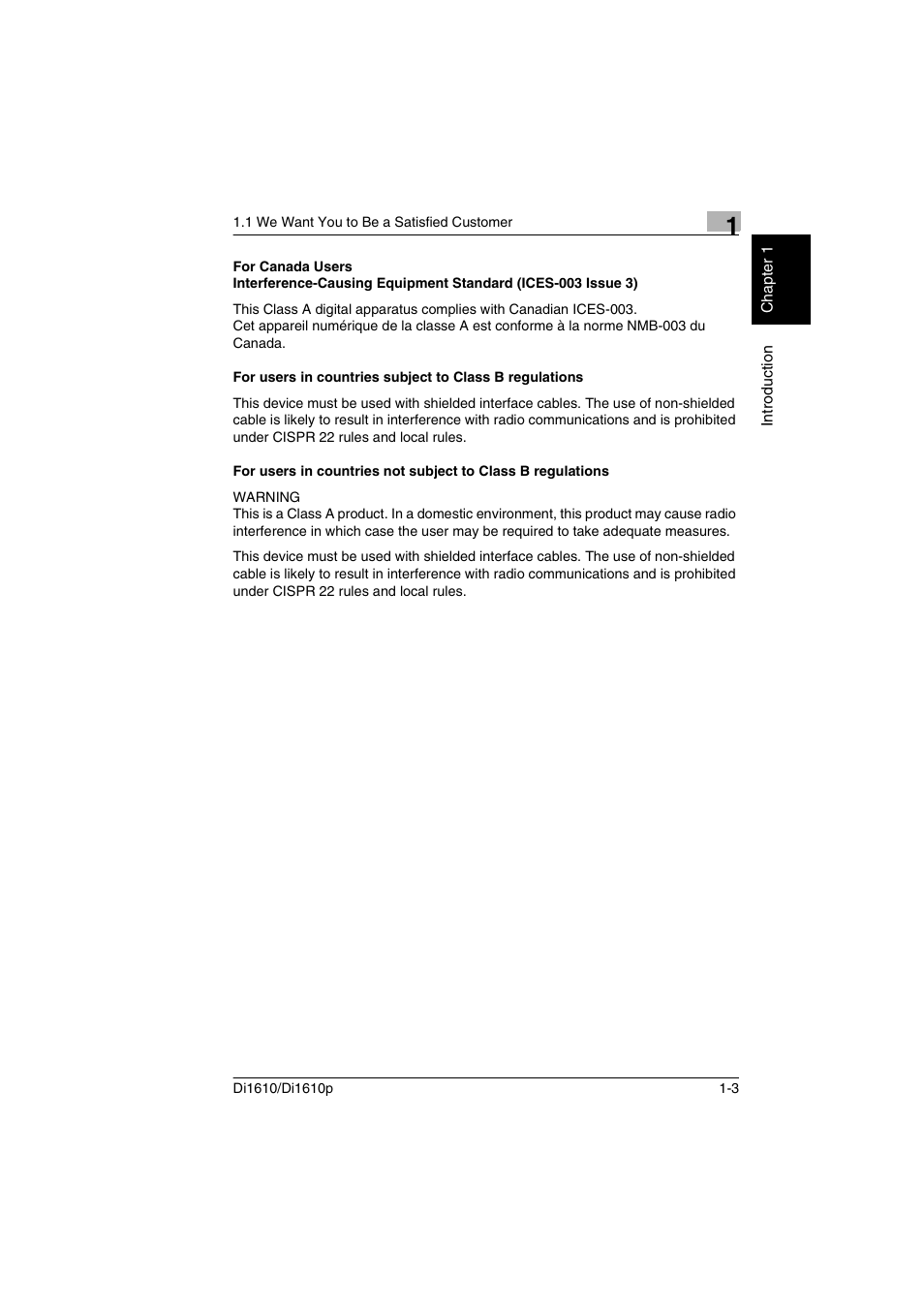 Konica Minolta Di1610 User Manual | Page 10 / 148