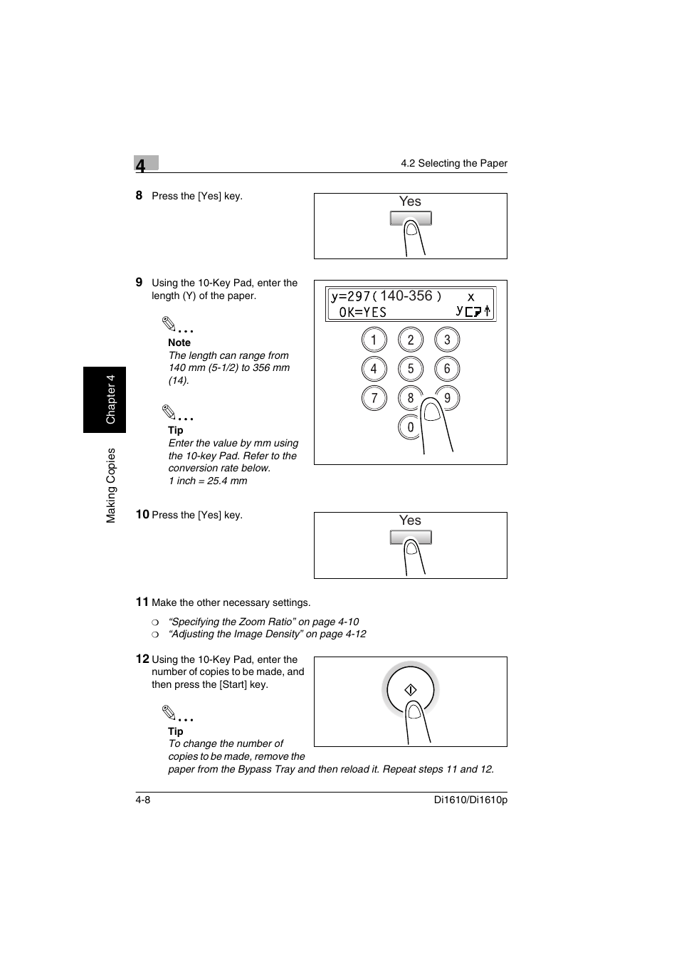 Konica Minolta Di1610 User Manual | Page 69 / 148