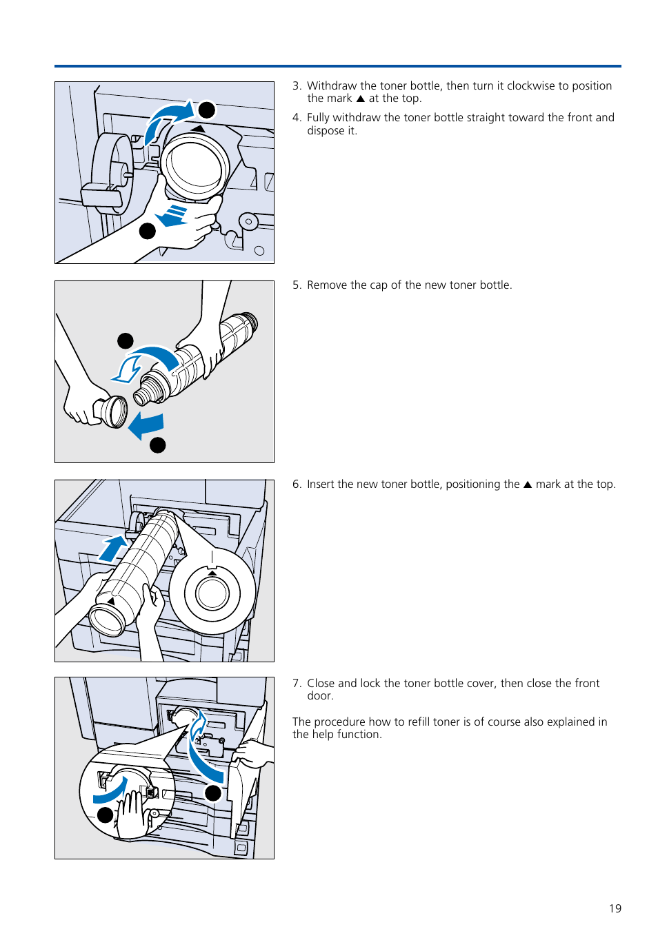 How to supply paper, toner, staples | Konica Minolta 7020 User Manual | Page 19 / 58