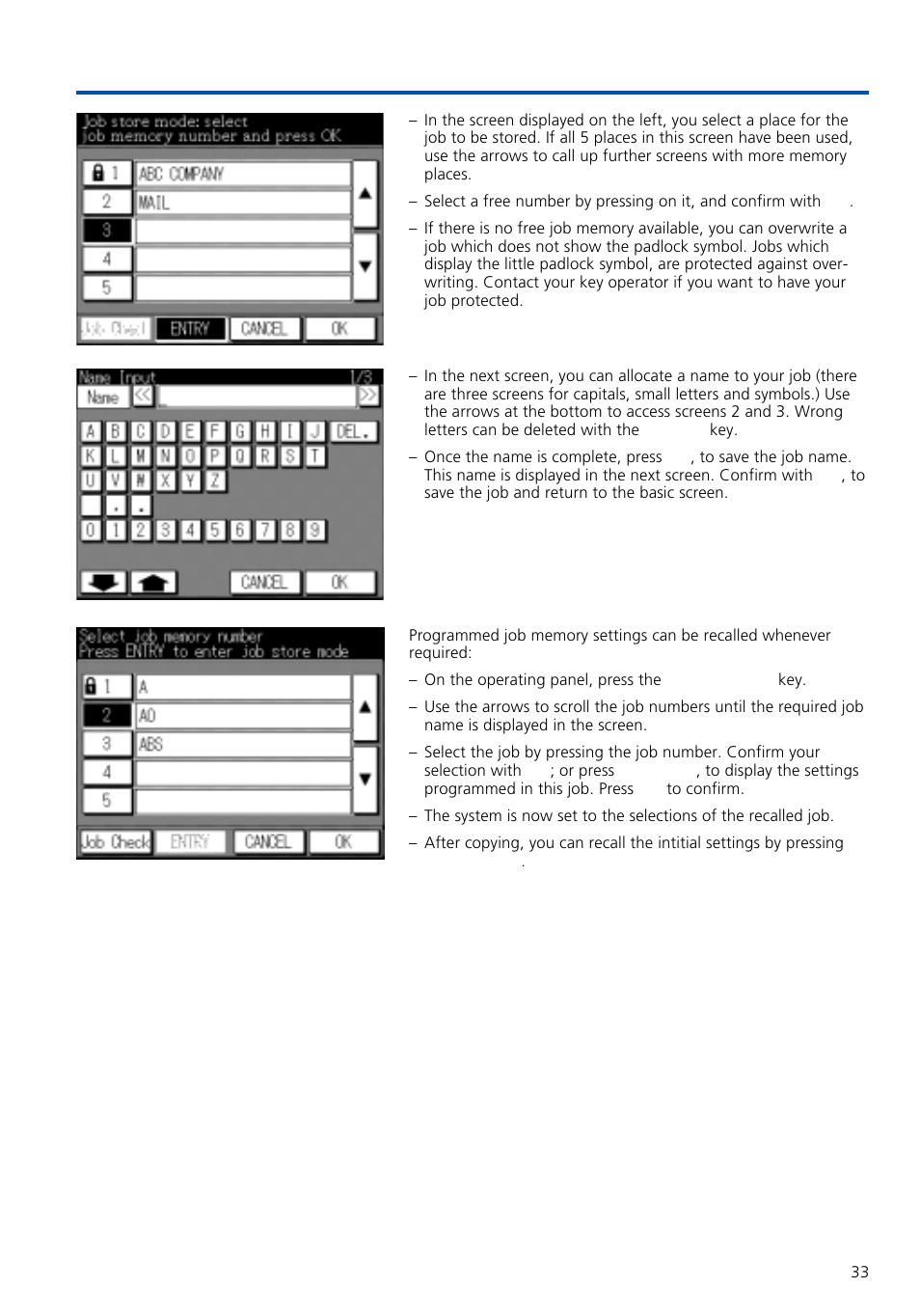 Other basic functions | Konica Minolta 7020 User Manual | Page 33 / 58