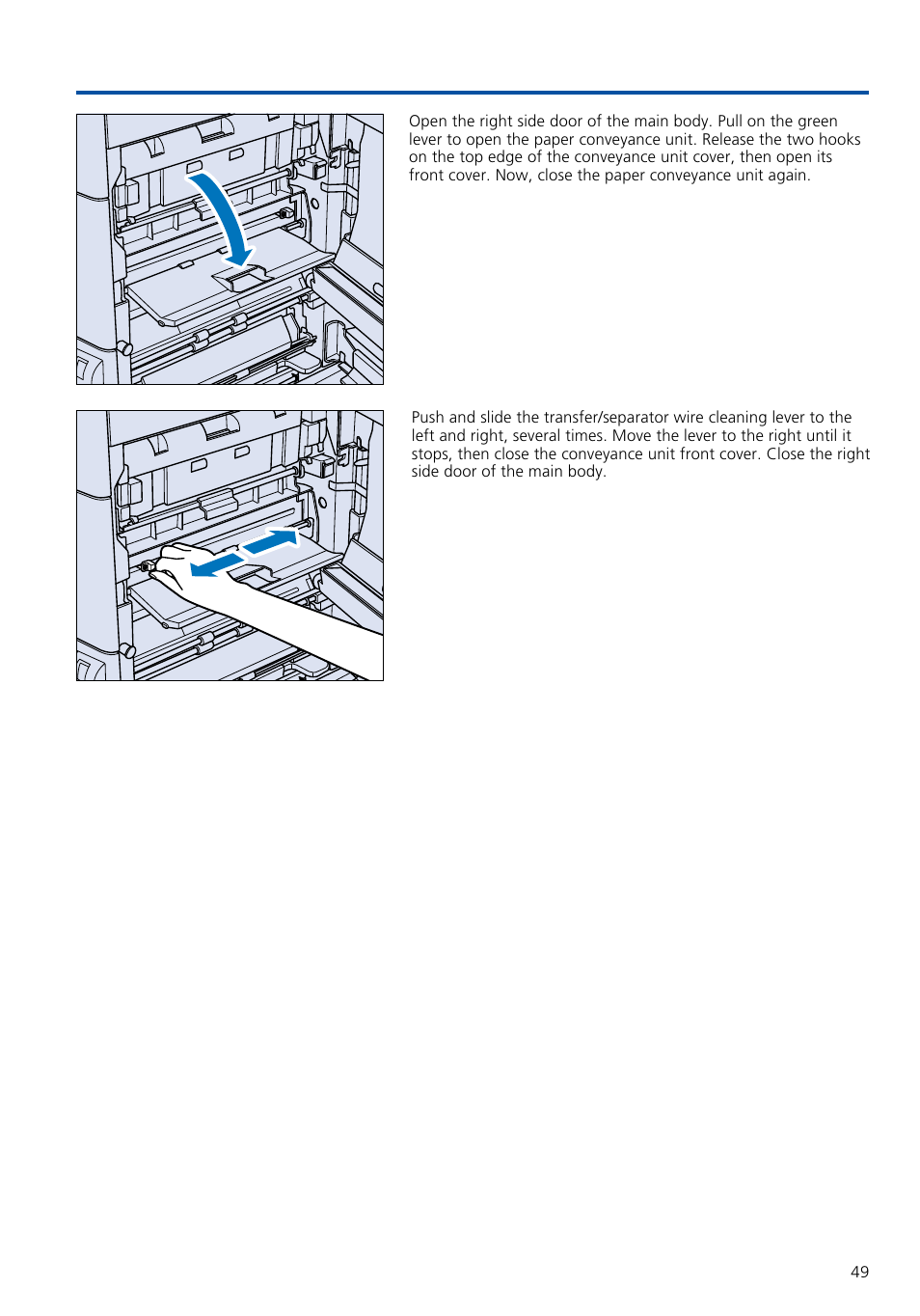 Troubleshooting | Konica Minolta 7020 User Manual | Page 49 / 58