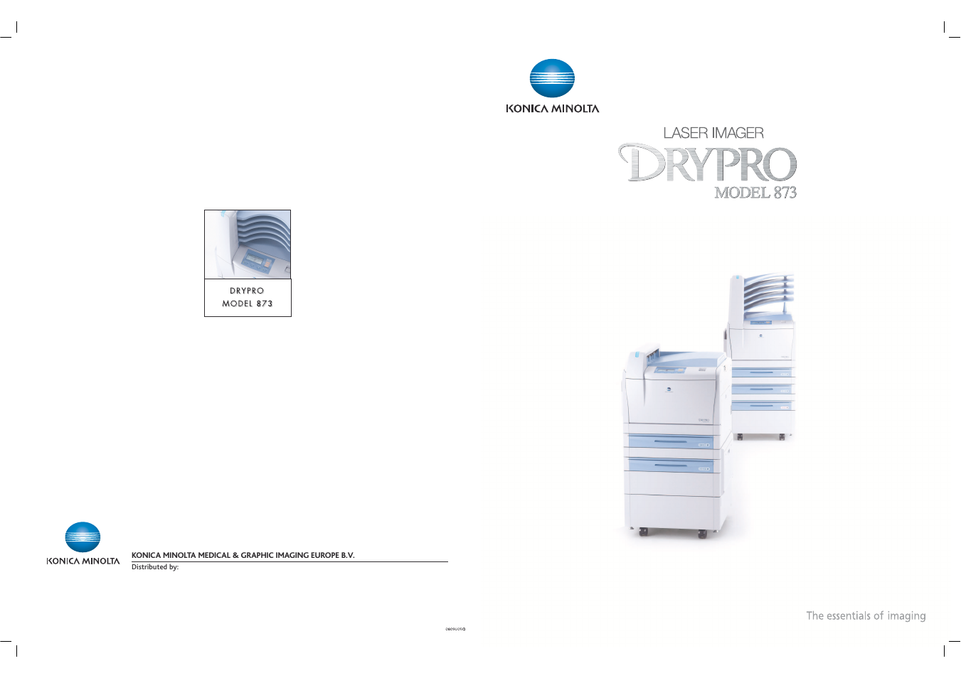 Konica Minolta DRYPRO 873 User Manual | 4 pages