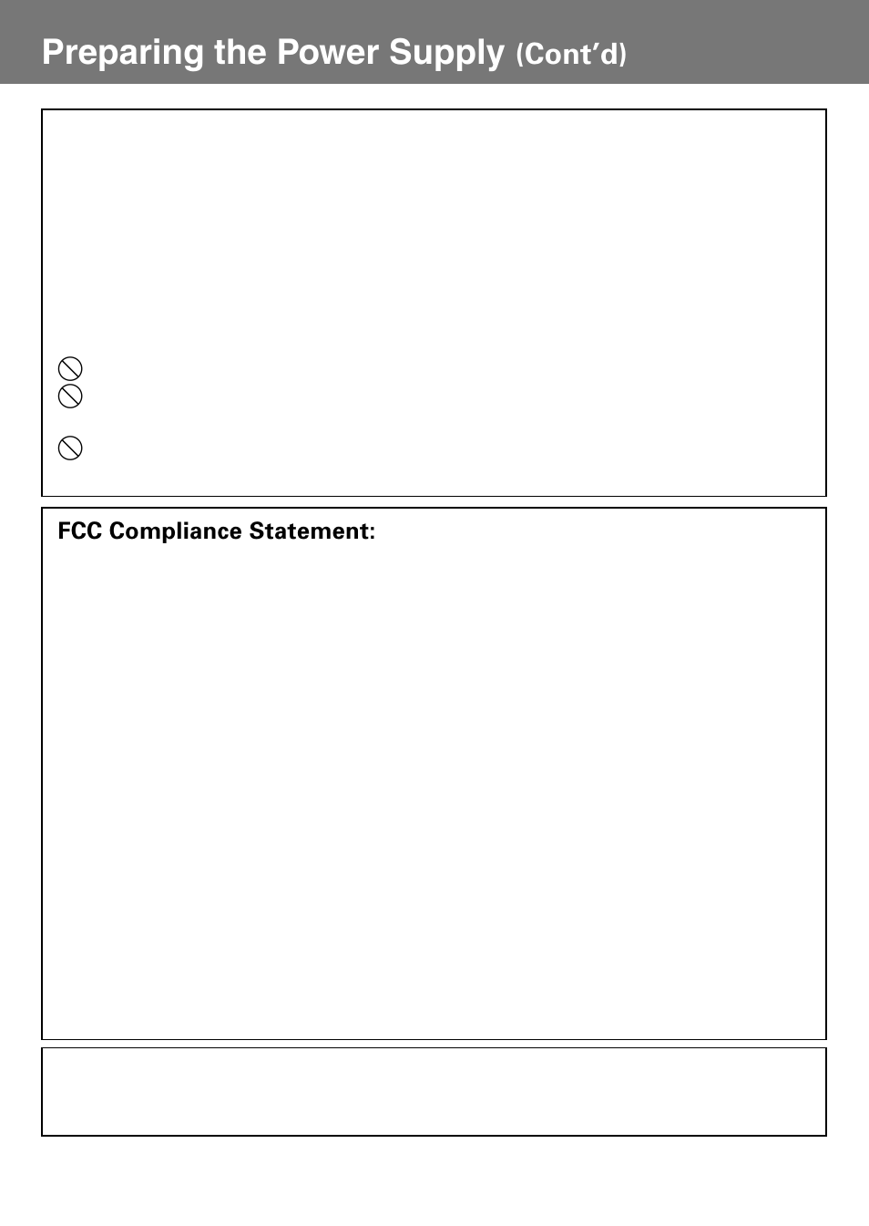 Preparing the power supply, Cont’d) | Konica Minolta Konica Digital Revio KD-400Z User Manual | Page 21 / 117