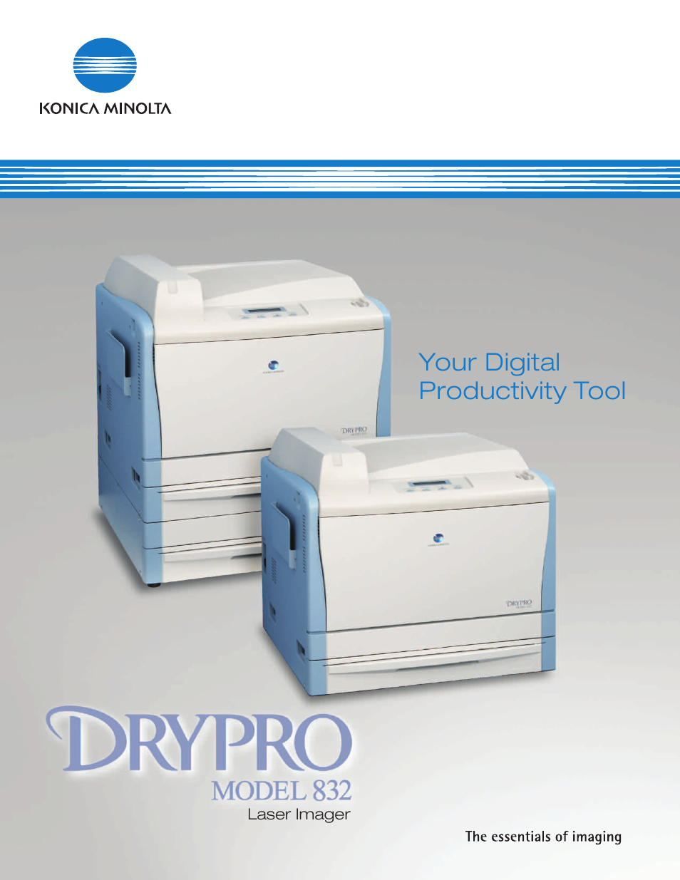 Konica Minolta Drypro 832 User Manual | 4 pages