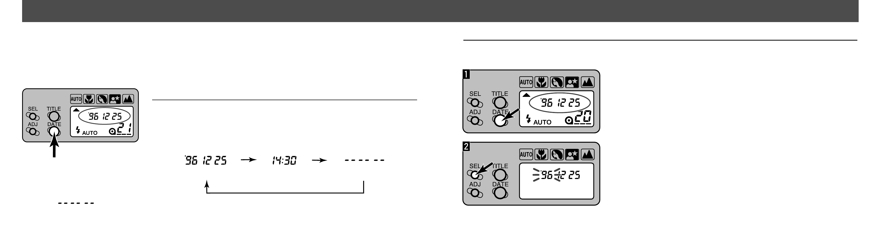 Date imprinting | Konica Minolta 30 User Manual | Page 29 / 41