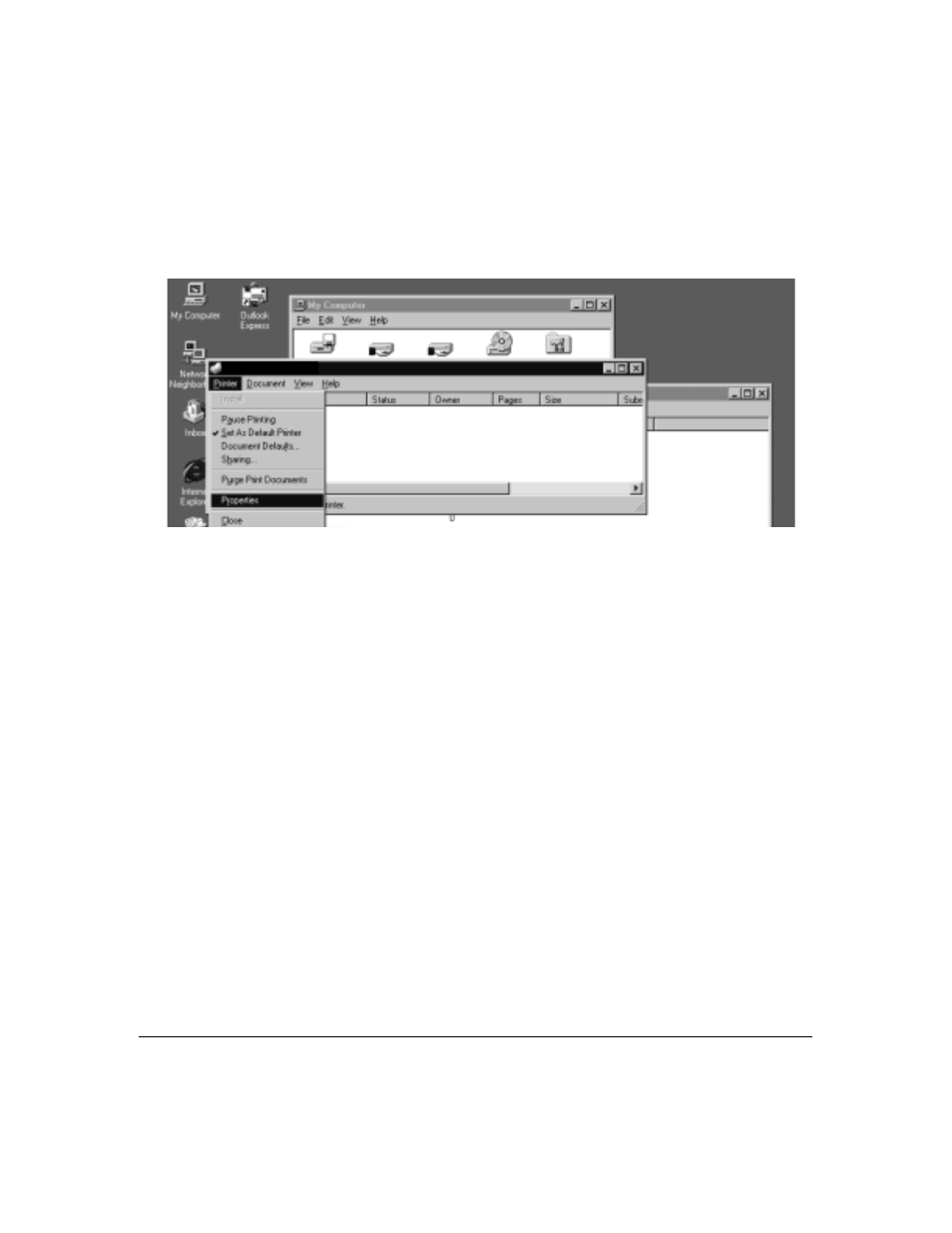 Printer driver screens | Konica Minolta IP-411 User Manual | Page 137 / 241