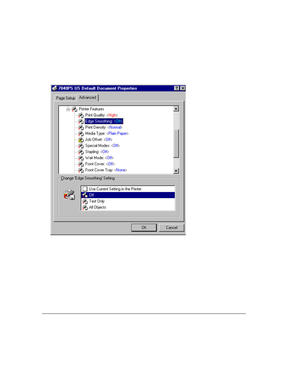 Printer driver screens | Konica Minolta IP-411 User Manual | Page 153 / 241