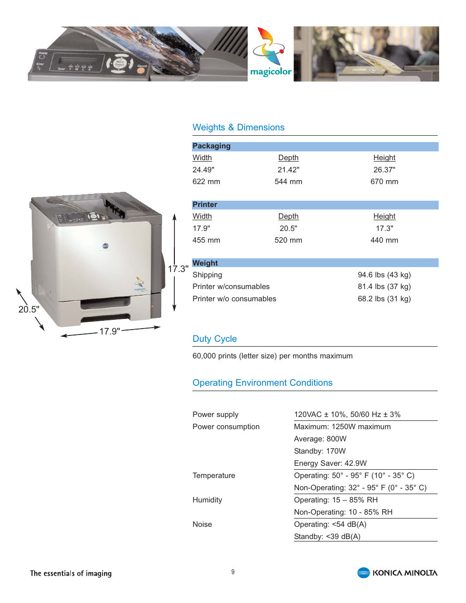 Konica Minolta 5440 DL User Manual | Page 13 / 40