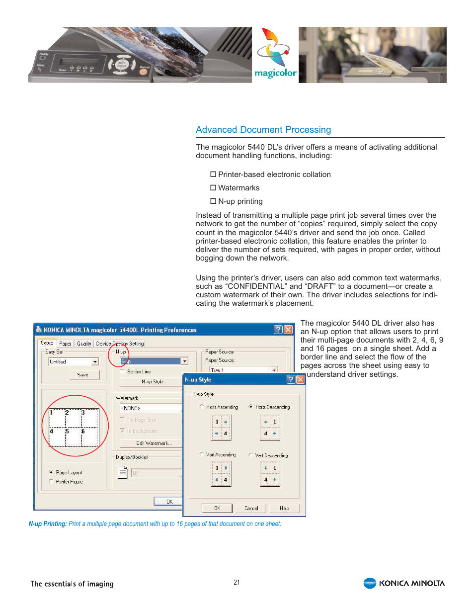 Konica Minolta 5440 DL User Manual | Page 25 / 40