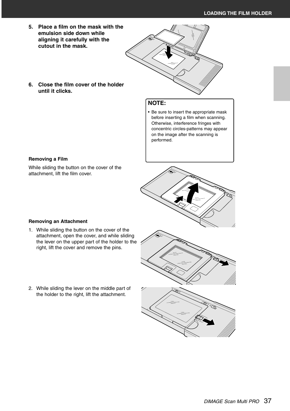 Konica Minolta DiMAGE Scan Multi PRO User Manual | Page 37 / 129
