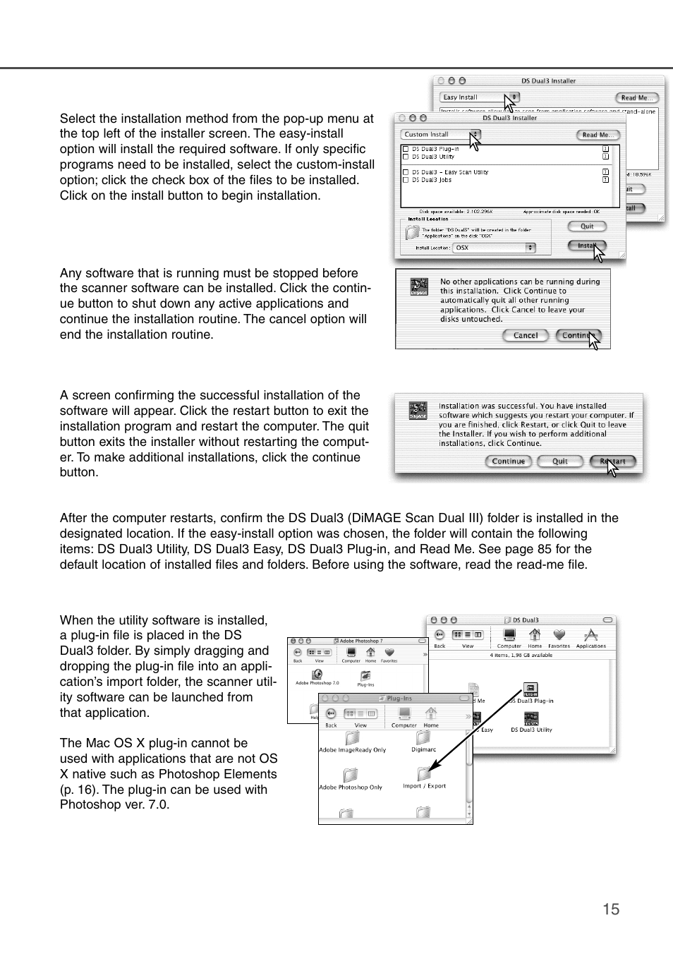Konica Minolta DiMAGE Scan Dual III AF-2840 User Manual | Page 15 / 92