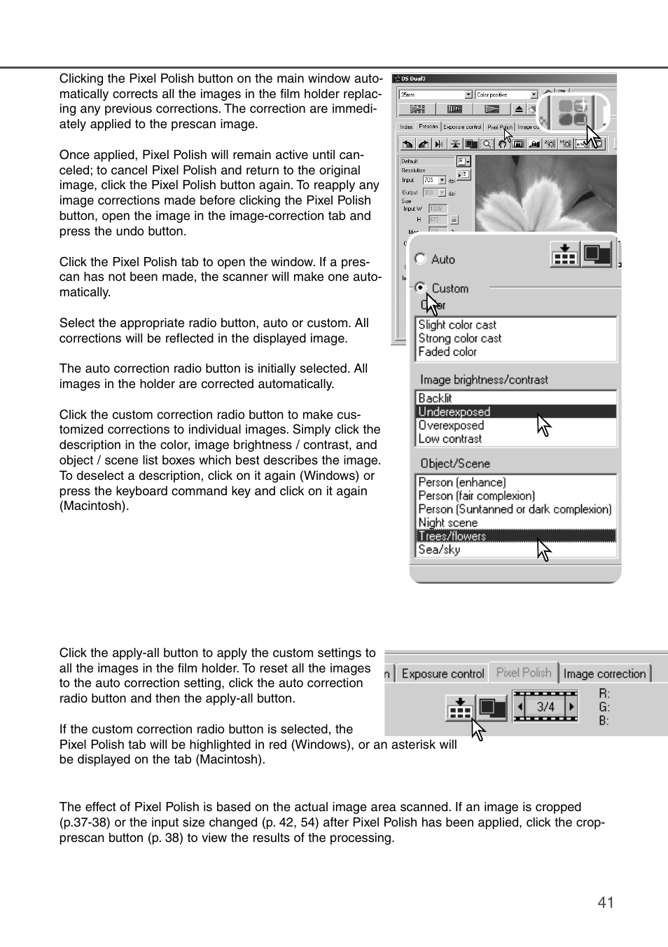 Konica Minolta DiMAGE Scan Dual III AF-2840 User Manual | Page 41 / 92