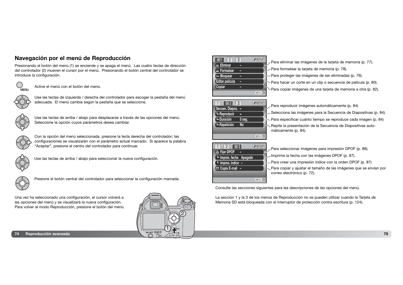 Konica Minolta DIMAGE Z5 User Manual | Page 38 / 66