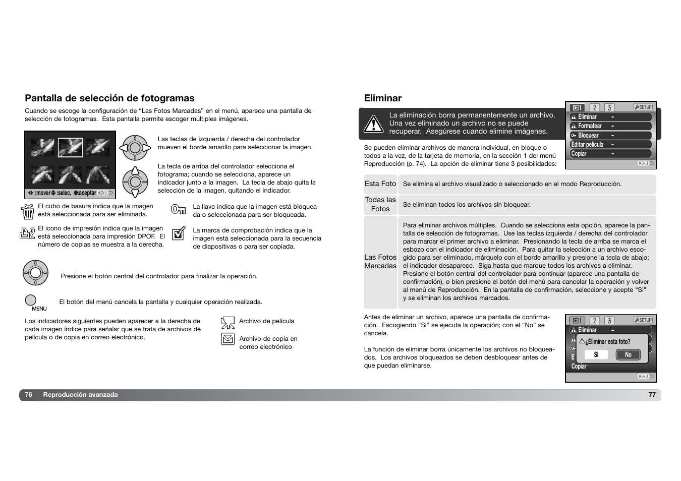 Konica Minolta DIMAGE Z5 User Manual | Page 39 / 66