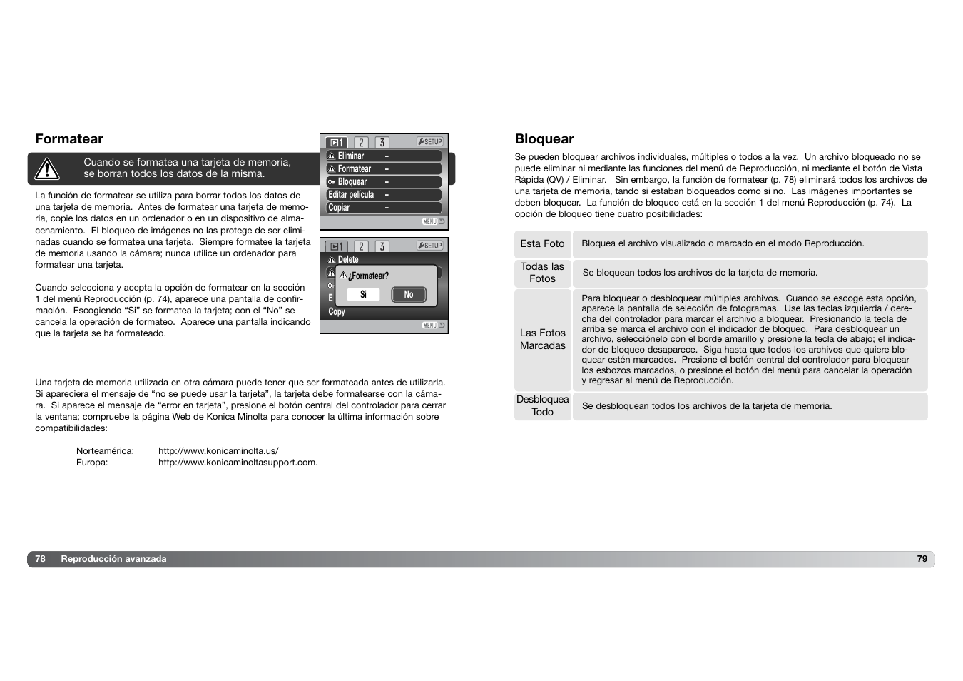 Konica Minolta DIMAGE Z5 User Manual | Page 40 / 66