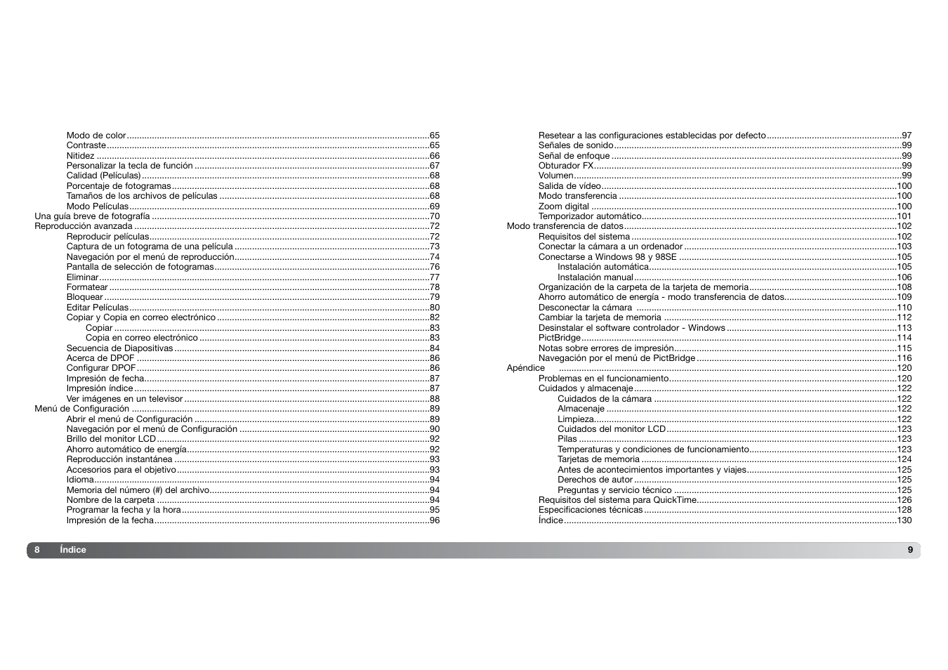 Konica Minolta DIMAGE Z5 User Manual | Page 5 / 66