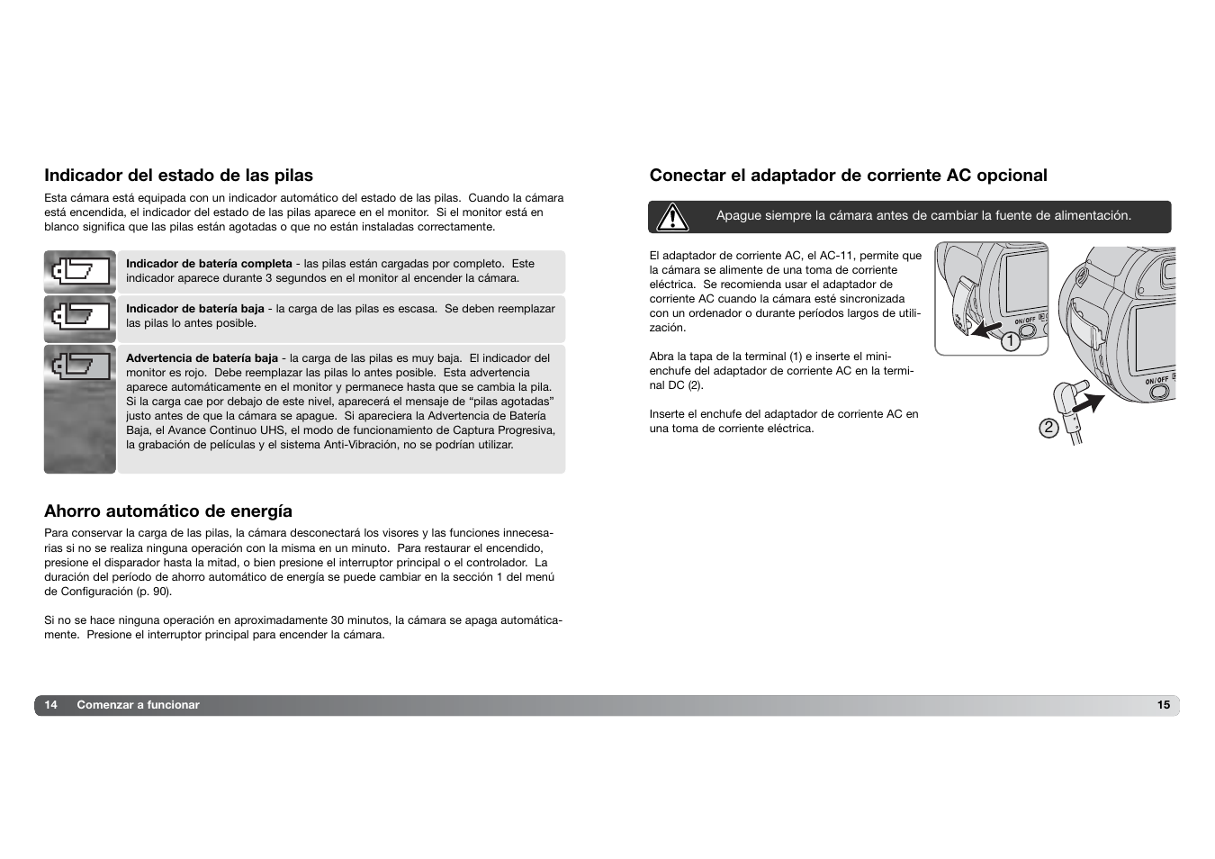 Konica Minolta DIMAGE Z5 User Manual | Page 8 / 66