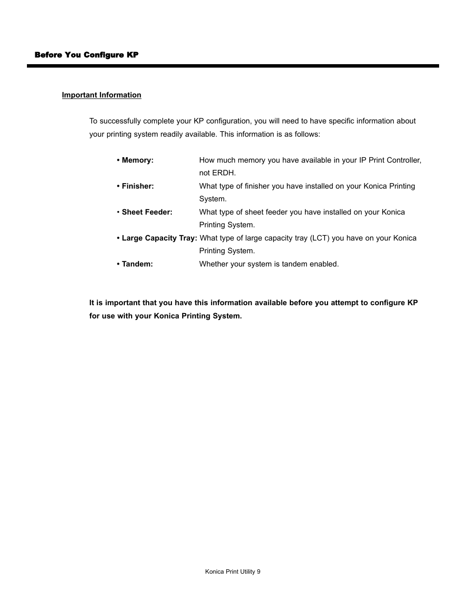 Konica Minolta Konica Print Utility KP User Manual | Page 12 / 52