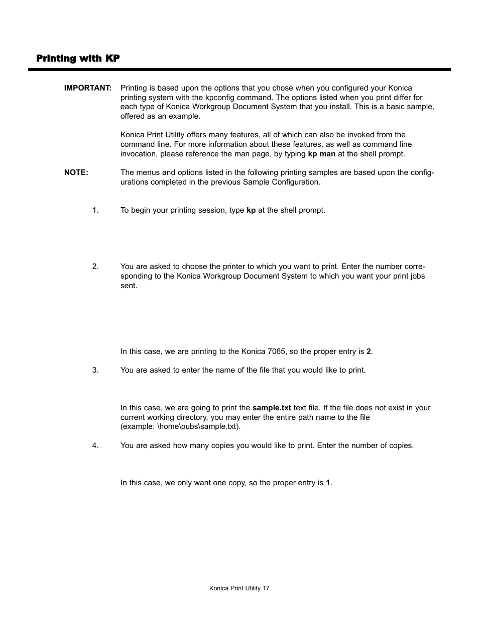 Konica Minolta Konica Print Utility KP User Manual | Page 20 / 52